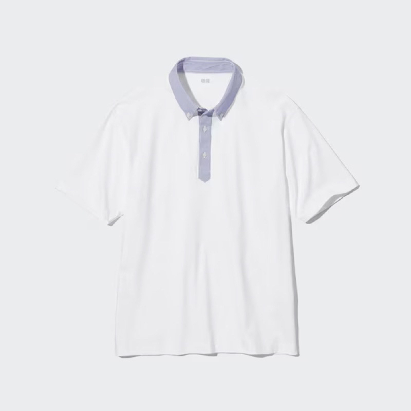 Áo polo Nam Airism Uniqlo chất mát mịn