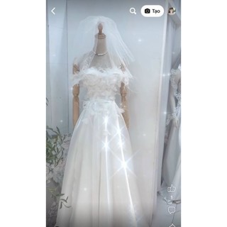 ĐẦM MAXI ĐÍNH HOA KẾT LÔNG VŨ