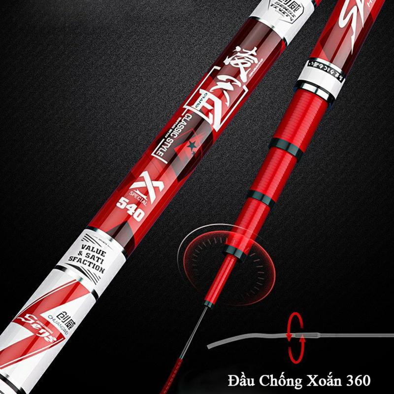 Cần câu đài LĂNG THIÊN HOÀN Mỹ - ChuangWei  chính hãng  chuyên câu đơn câu đài chép trắm  câu tay  chính hãng giá rẻ