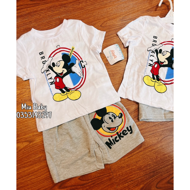 Set bộ Disney nguyên móc bé trai xuat du