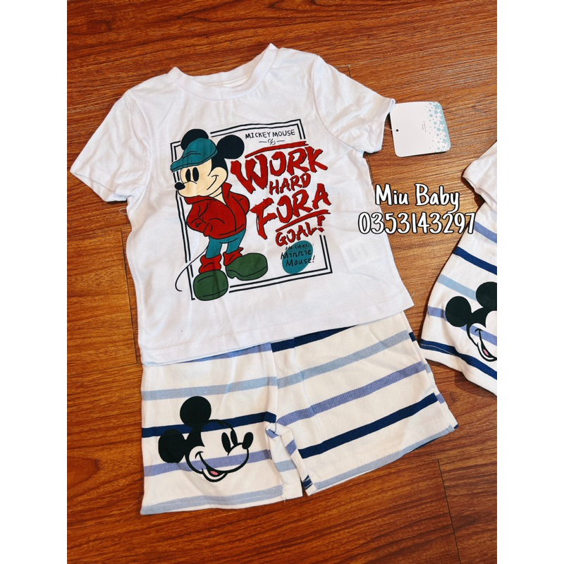 Set bộ Disney nguyên móc bé trai xuat du