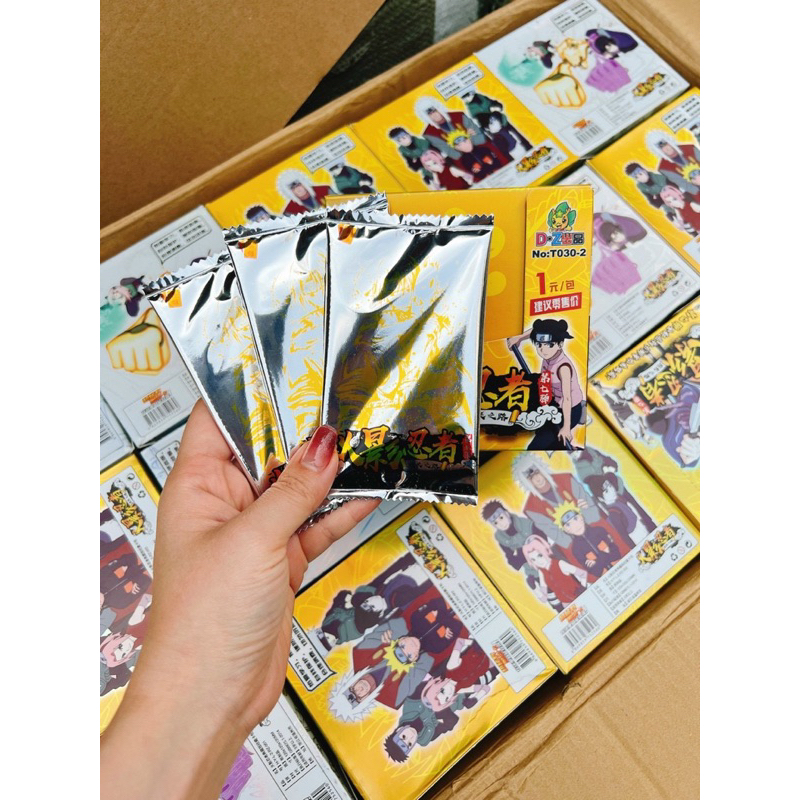 Sỉ thẻ bài naruto bản mới 2023