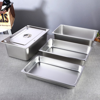 Khay topping inox 304 gn 1/1-khay đựng bufet