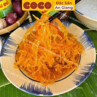 Mắm dưa đu đủ trộn sẵn loại 1 hũ 500g, mắm thái nhà làm đặc sản châu đốc, mắm cá cơ cơ