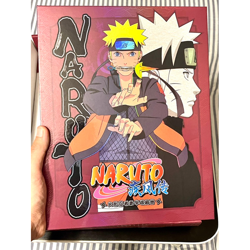 Sổ đựng thẻ nhân phẩm Kayou chính hãng Naruto siêu xịn đựng 360 thẻ