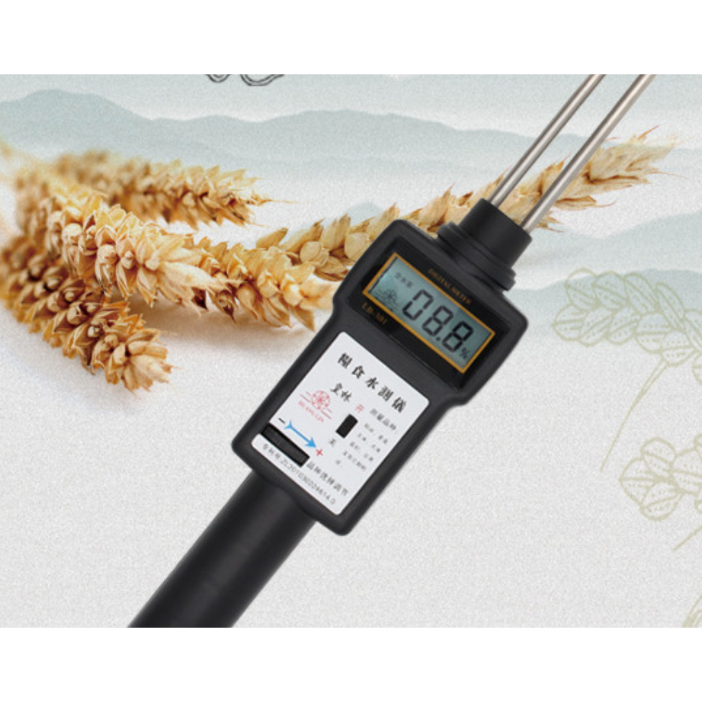 Máy Thuỷ Phần Đo Độ Ẩm Hạt Lúa, Gạo, Ngô - Huanglin LB-301 (có giảm giá cho khách hàng cũ)