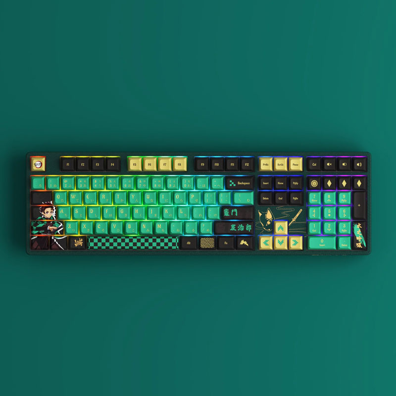 Bàn phím AKKO 5108B Plus Demon Slayer - Kamado Tanjirou / Kamado Nezuko
