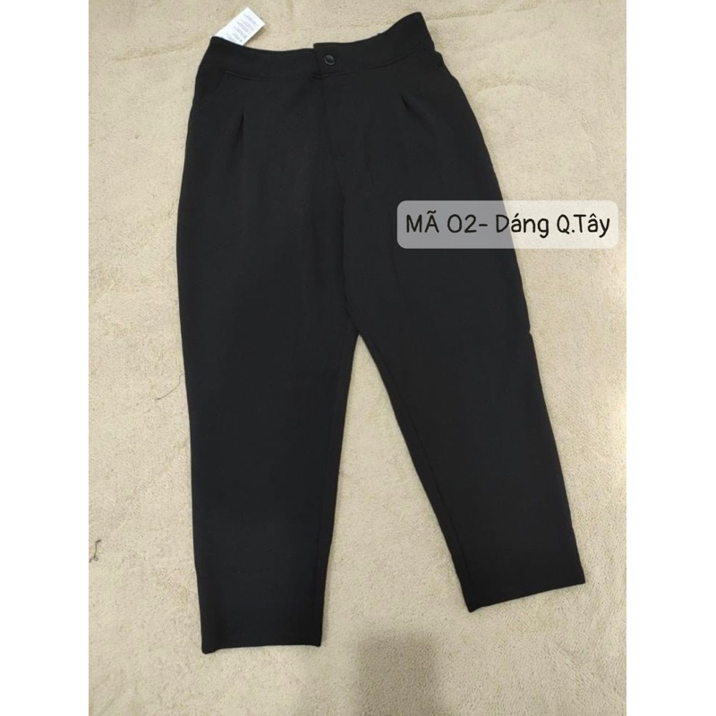 QUẦN BAGGY THUN BIGSIZE  Lưng Bảng Thun Hack Dáng Siêu Đỉnh