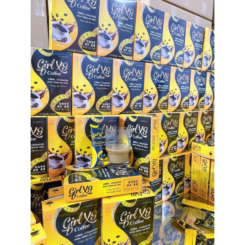 Cà phê girl x9 giảm cân đẹp da