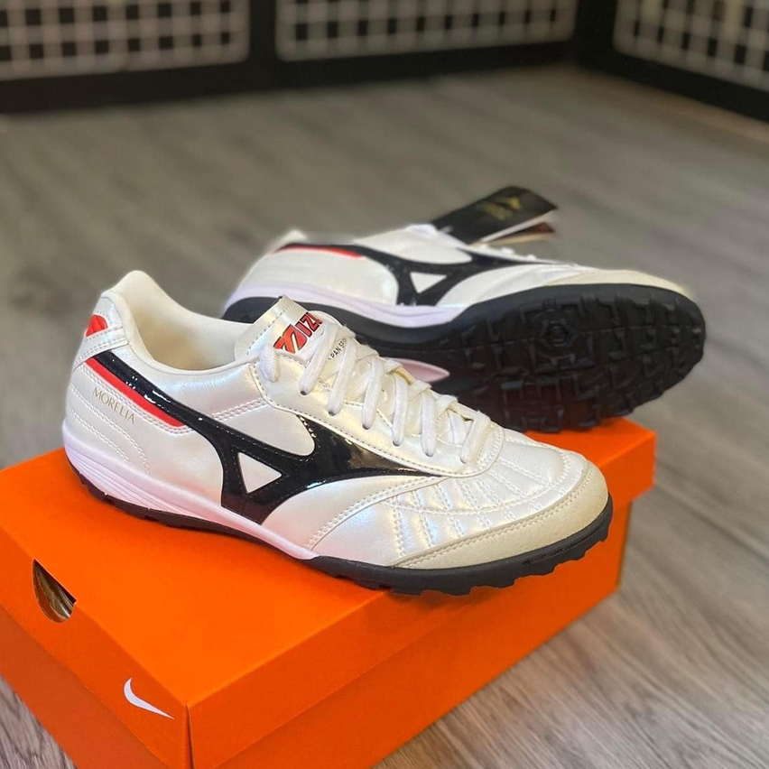GIÀY MIZUNO MORELIA NEO TF TRẮNG ĐEN - HÀNG CAO CẤP