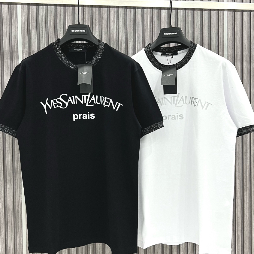 Áo Thun Saint Nam Nữ Logo Nhũ Bạc Ông Tay Kim Tuyến Form Rộng Tay Lỡ Chất Vải Cotton 100%
