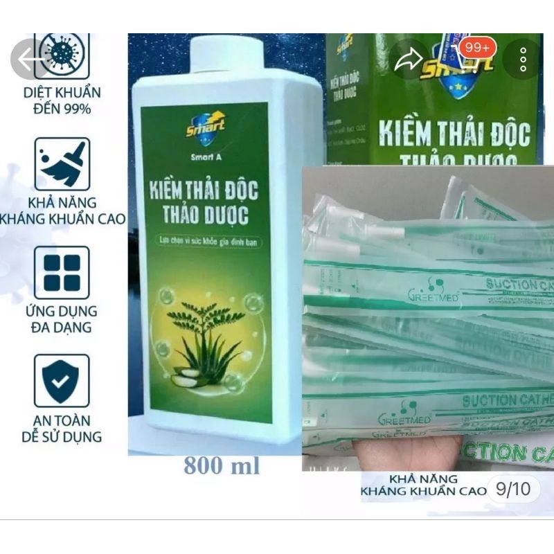 Smart A Kiềm Thải Độc Đại Tràng 800ML