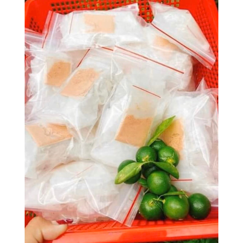 - Bánh tráng rìa phơi sương tự trộn muối nhuyễn sate