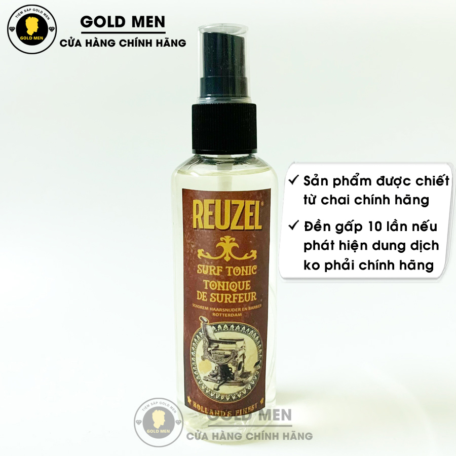 Xịt tạo phồng Reuzel Surf Tonic Chính Hãng