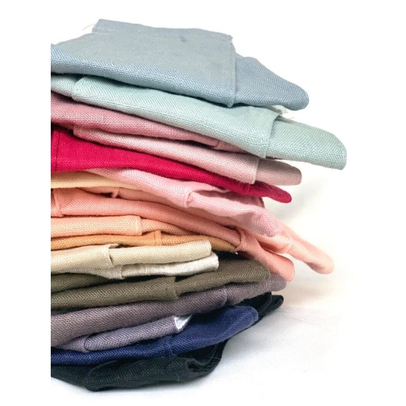 Khẩu trang 3D vải Linen