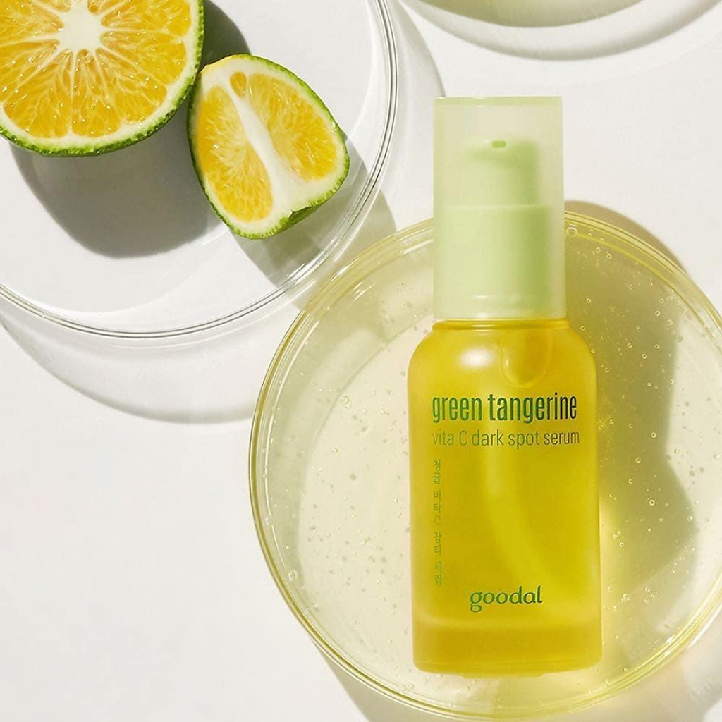 Tinh Chất Dưỡng Trắng Mờ Thâm Nám Goodal Green Tangerine Vita C Dark Spot Serum