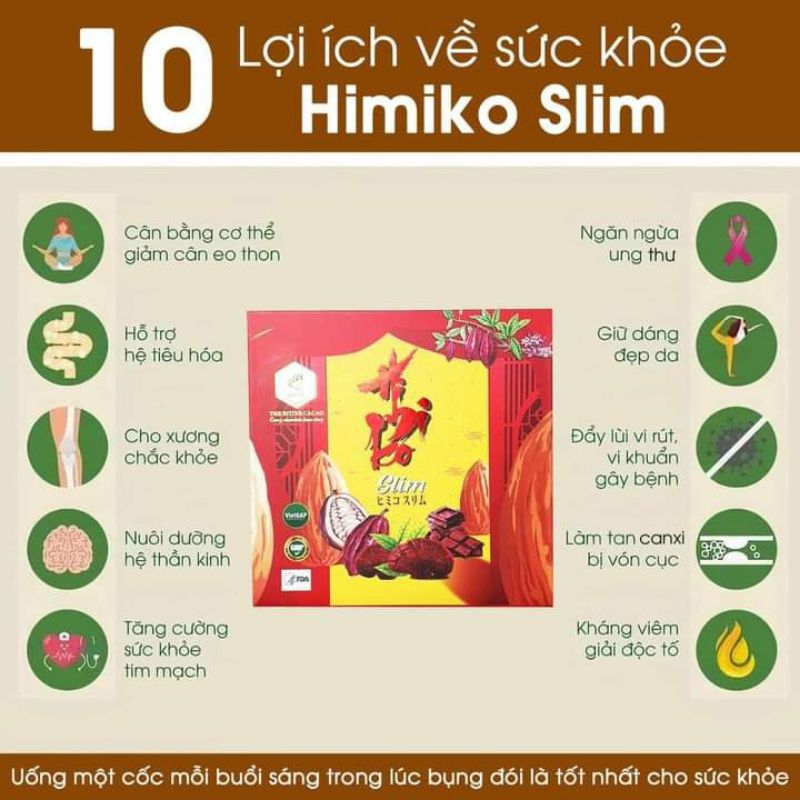 Ca cao himiko slim màu đỏ mẫu cải tiến mới