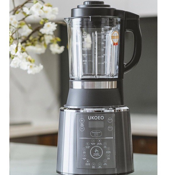 Máy Làm Sữa Hạt UKOEO PR5 Plus, Máy Làm Sữa Hạt UKOEO  - Nắp INOX- Bảo Hành 12 Tháng