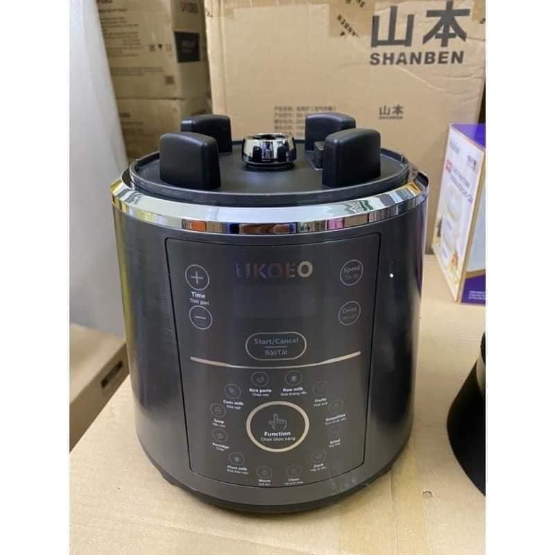 Máy Làm Sữa Hạt UKOEO PR5 Plus, Máy Làm Sữa Hạt UKOEO  - Nắp INOX- Bảo Hành 12 Tháng