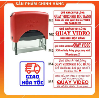 Khắc con dấu, dấu mộc cho khách kiểm tra hàng mẫu mã hiện đại gọn đẹp nhập khẩu chính hãng