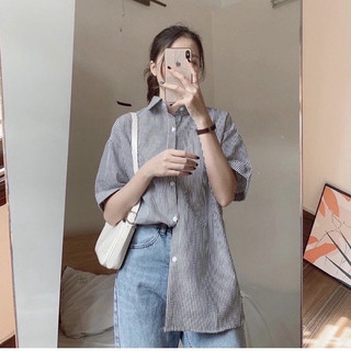[Mã TOPSMW giảm đến 10k đơn 99k] Áo sơ mi oversize thời trang hothit SM4