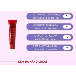 Kem lucas úc 25g date 2025