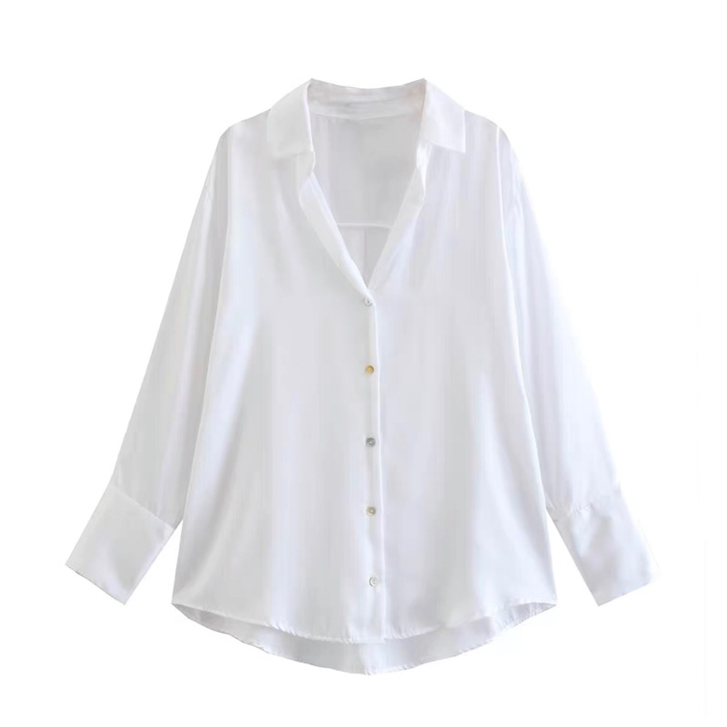 Sét áo sơ mi + chân váy hoạ tiết xanh hàng TQ