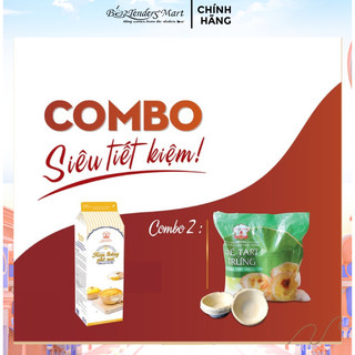 Combo Đế Bánh Tart Trứng và Kem Phô Mai Nhất Hương