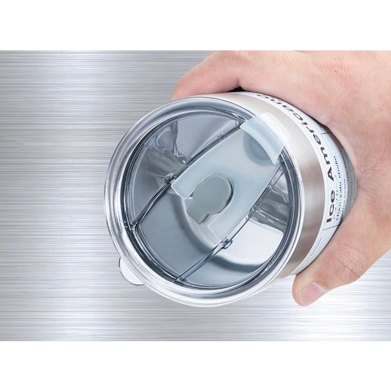 Ly giữ nhiệt Iced Americano inox 304 dung tích 300/600ml, cốc giữ nhiệt inox không gỉ cao cấp