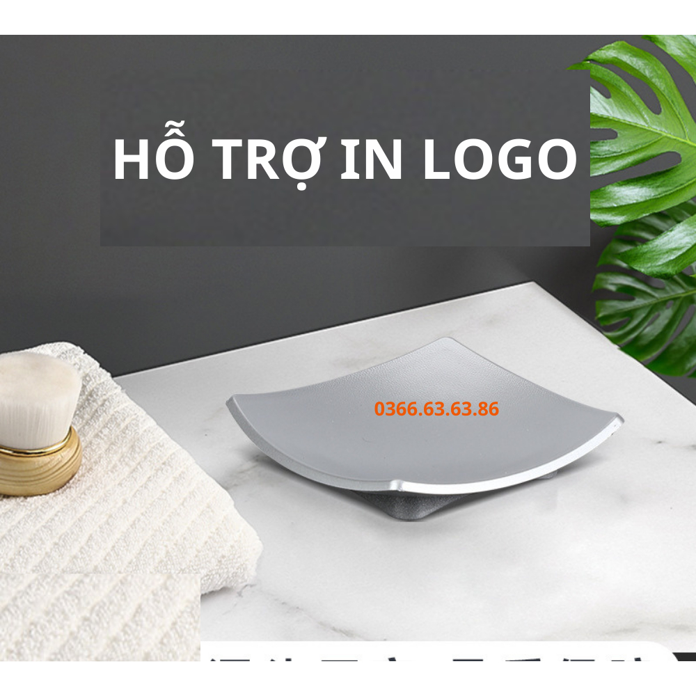 Khay đựng xà bông cho khách sạn homestay,resort, chất liệu nhựa ABS chống cháy. kích thước 9x9cm | BigBuy360 - bigbuy360.vn