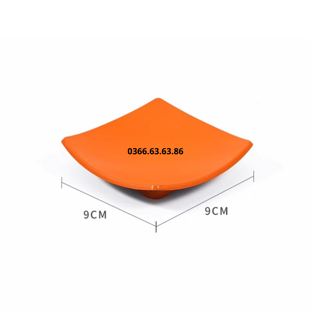 Khay đựng xà bông cho khách sạn homestay,resort, chất liệu nhựa ABS chống cháy. kích thước 9x9cm | BigBuy360 - bigbuy360.vn