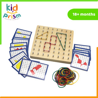Giáo cụ Toán học Geoboards giúp bé phát triển trí thông minh hình học và sự sáng tạo - Đồ chơi giáo dục