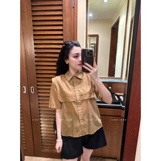 Áo sơmi lụa tằm C'est la vie