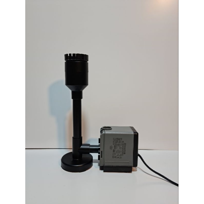 Combo bơm atman  + hút váng mặt + hút phân đáy kiểu đứng màu đen