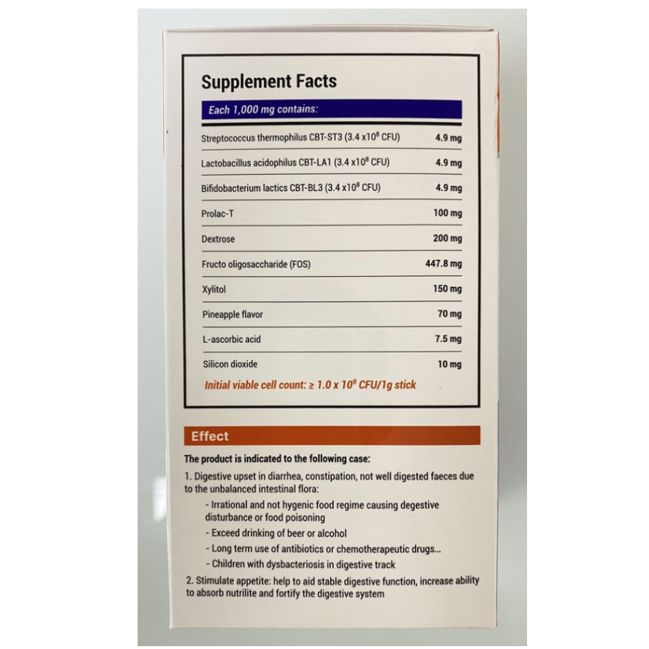 Bio4STOP - Men vi sinh giúp bé tiêu hóa tốt - giảm táo bón, tiêu chảy,phân sống