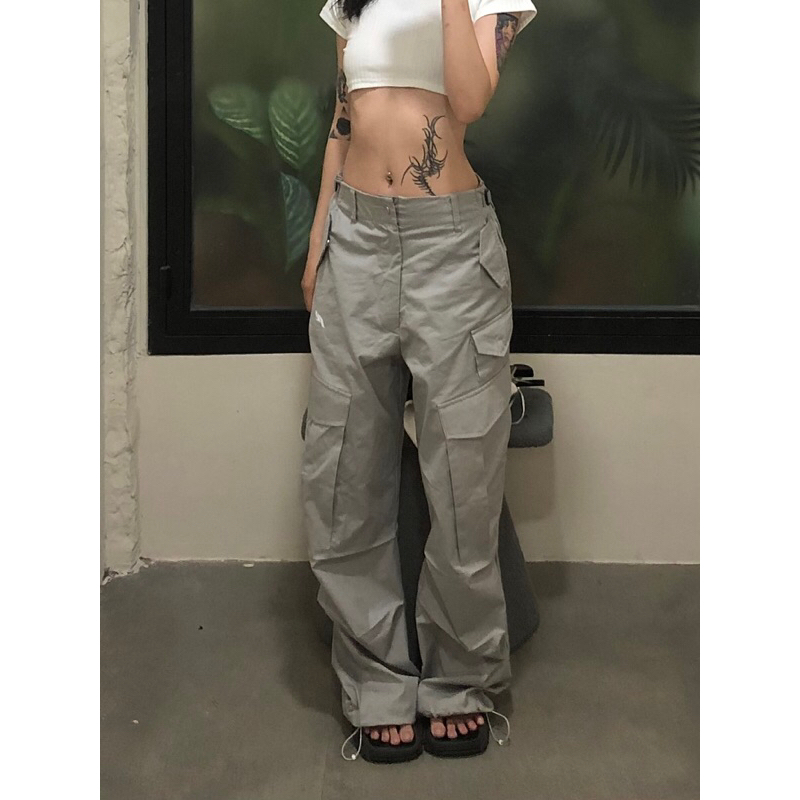 95MILES - QUẦN TÚI HỘP PARACHUTE FORM RỘNG 95-FL PARACHUTE CARGO PANTS