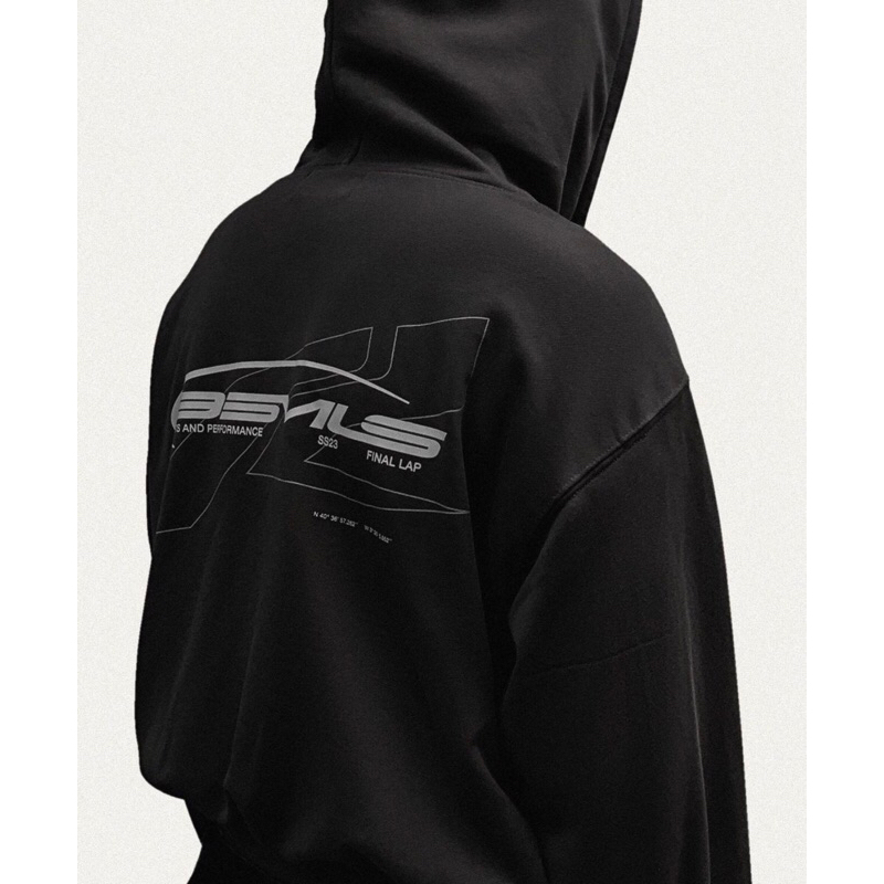 95MILES - HOODIE DÂY KÉO 2 CHIỀU FORM BOXY 95-FL ZIPPED HOODIE