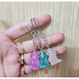 móc khóa con vật dễ thương có phát quang