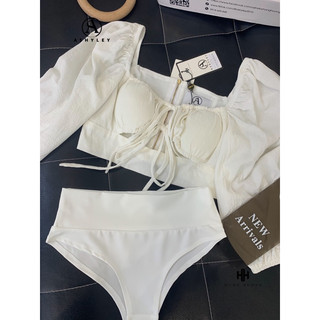 𝑭𝒍𝒚𝒏𝒏 𝑺𝒆𝒕 bikini Ashley buộc nơ ngực mẫu mới TKCC Ashley
