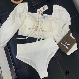 𝑭𝒍𝒚𝒏𝒏 𝑺𝒆𝒕 bikini Ashley buộc nơ ngực mẫu mới TKCC Ashley