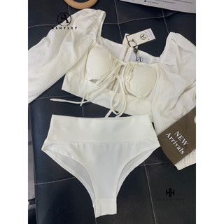 𝑭𝒍𝒚𝒏𝒏 𝑺𝒆𝒕 bikini Ashley buộc nơ ngực mẫu mới TKCC Ashley
