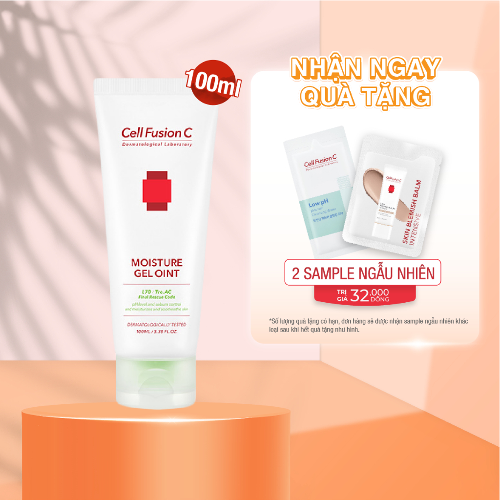 Gel Dưỡng Kiểm Soát Nhờn Mụn Cell Fusion C Moisture Gel Oint (100ml)