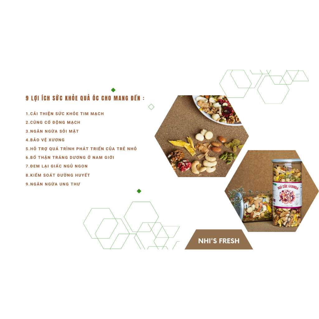 Hạt Dinh Dưỡng Granola siêu hạt