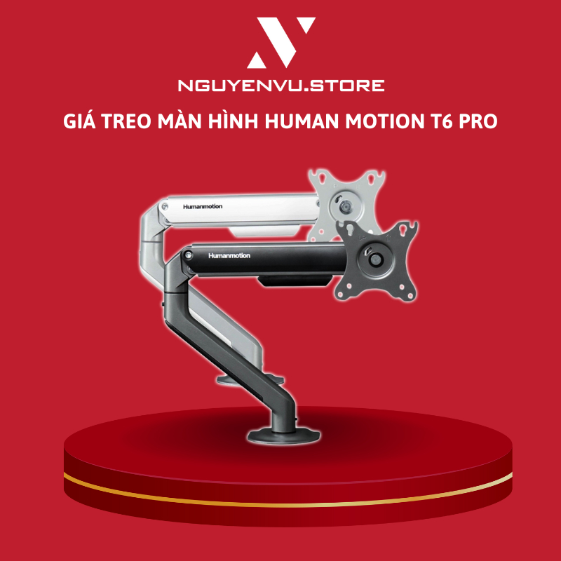 Giá treo màn hình Human Motion T6 Pro - Hàng chính hãng