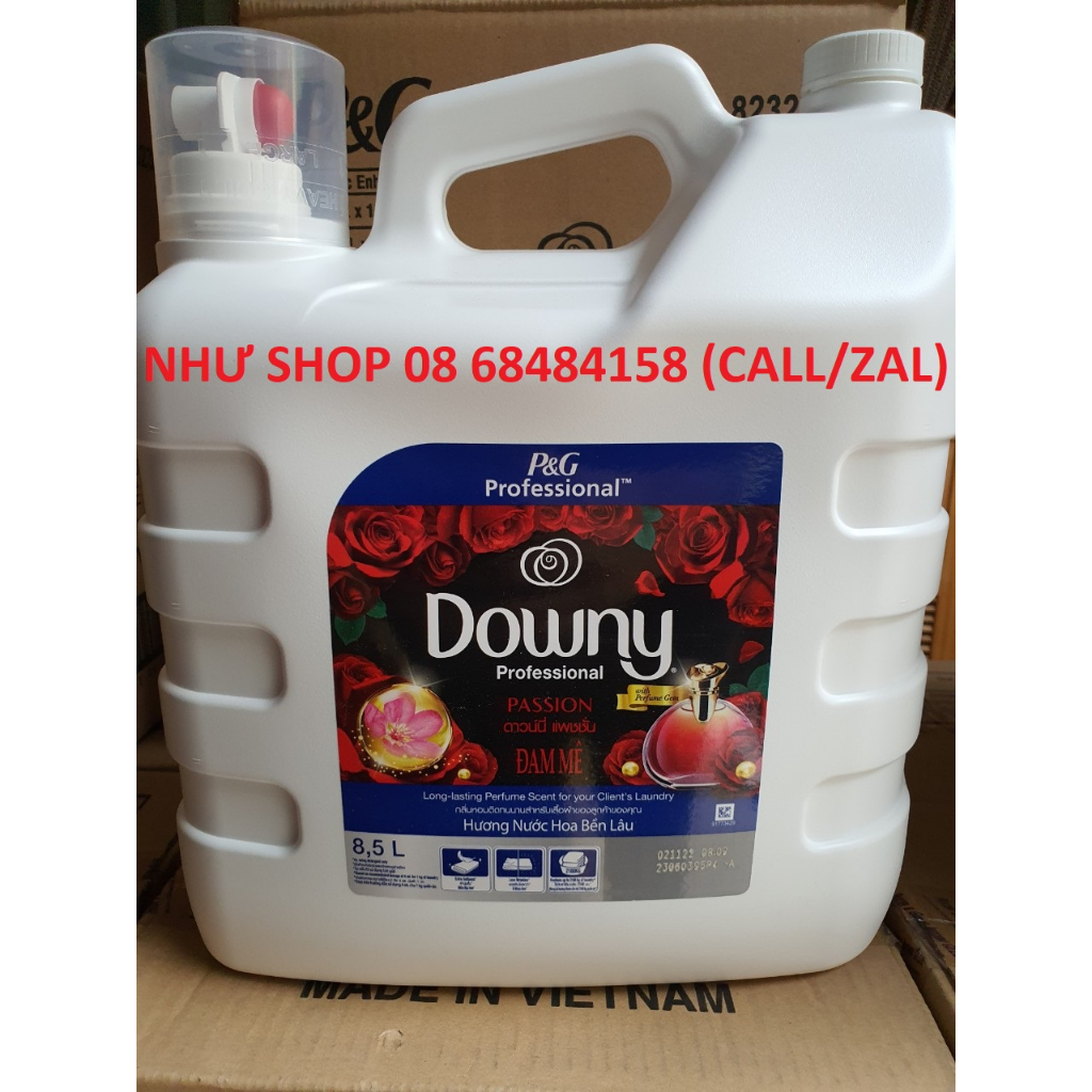 NƯỚC XẢ VẢI DOWNY HƯƠNG NẮNG MAI/ ĐAM MÊ 8.5L