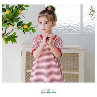 Váy thun Cherry xuất hàn cho bé gái
