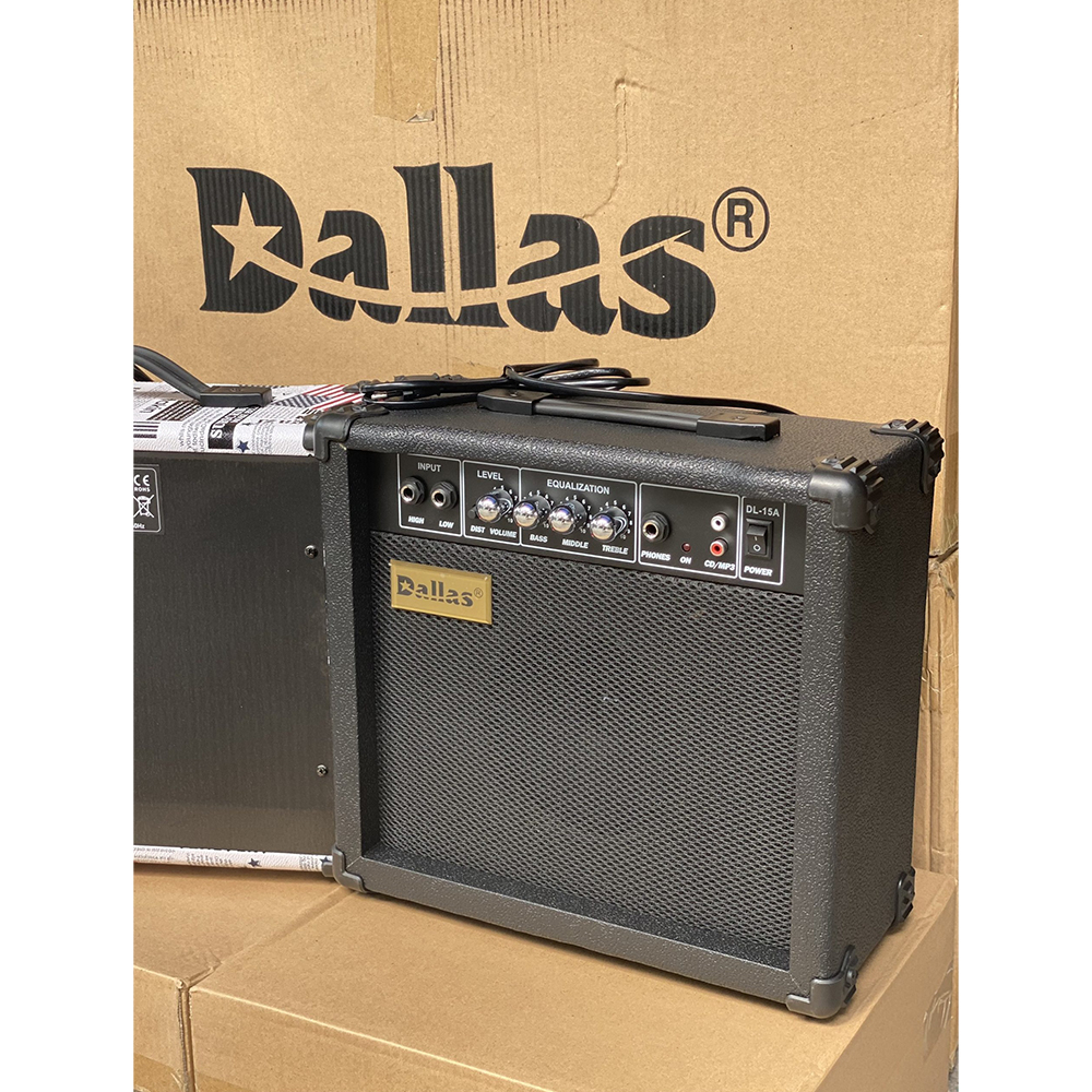 Amplifier Dallas DL15A Dành Cho Đàn Guitar Điện