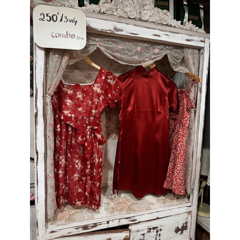 3 váy đồng giá 250 combo chơi lễ 30/4 siêu đáng yêu