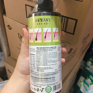 [HÀNG CHÍNH HÃNG] Dầu Gội Thảo Dược Kích Thích Mọc Tóc Anwany B-COMPLEX