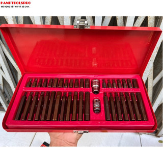Bộ Mũi Vít Lục Giác đủ size 40 Món Thép S2 SANTA 48-140